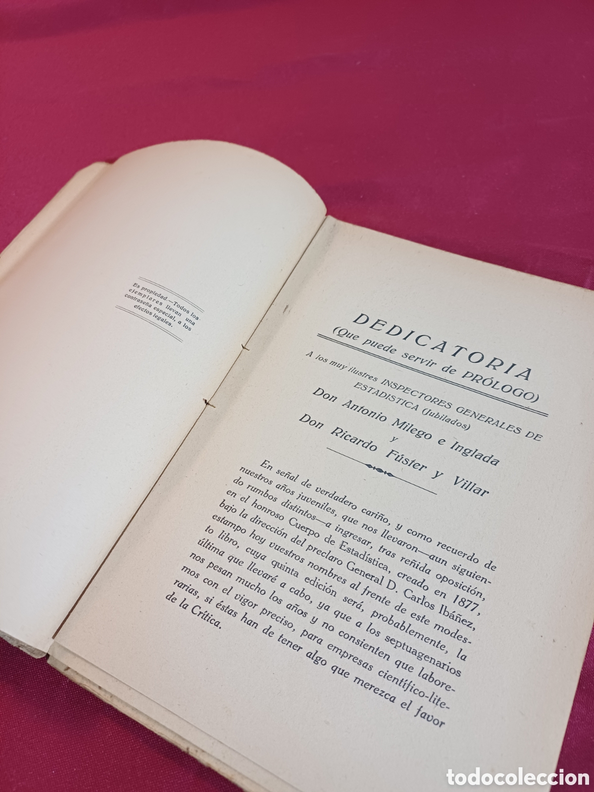 Libros antiguos: LIBRO, EPITOME DE ESTAD&Iacute;STICA, 1931 - Foto 6