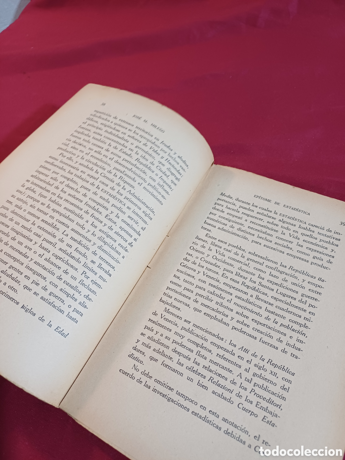 Libros antiguos: LIBRO, EPITOME DE ESTAD&Iacute;STICA, 1931 - Foto 7