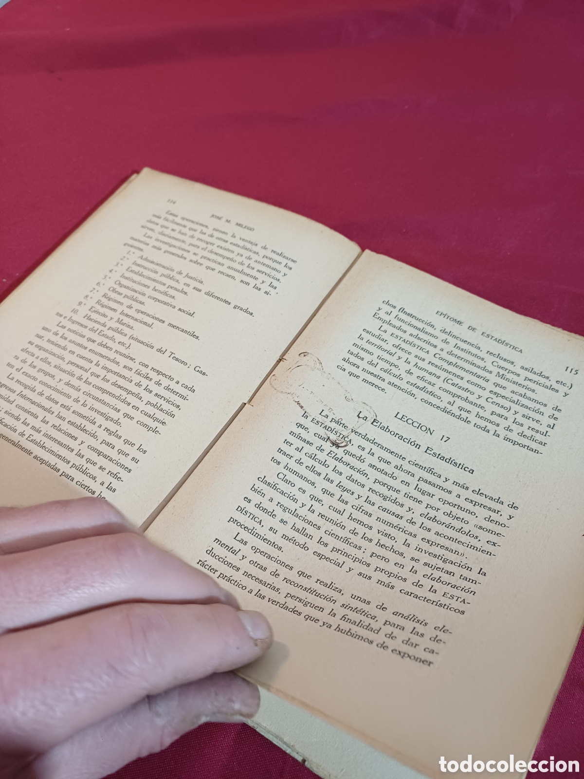 Libros antiguos: LIBRO, EPITOME DE ESTAD&Iacute;STICA, 1931 - Foto 9