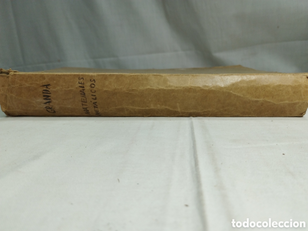 Libros antiguos: Materiales met&aacute;licos. Bernardo de Granda, 1905 - Foto 4