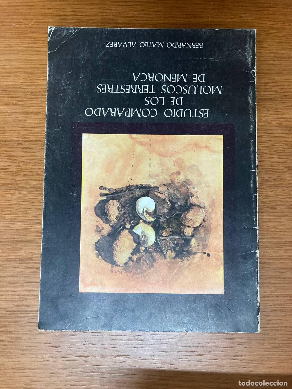 Libros antiguos: Estudio comparado de los moluscos terrestres de Menorca - Foto 1