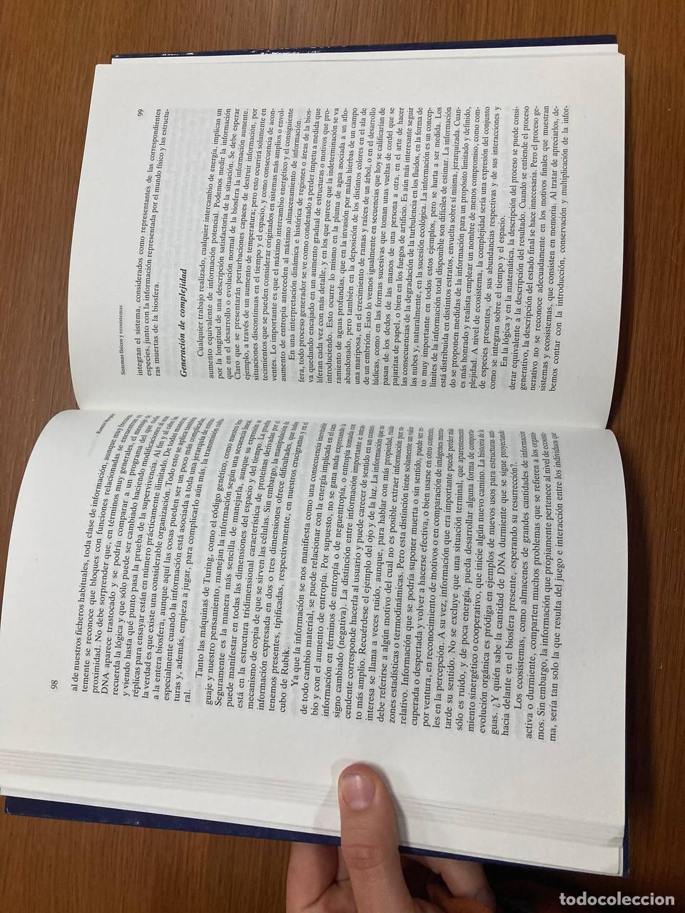 Libros antiguos: Teor&iacute;a de los sistemas ecol&oacute;gicos. 1a edici&oacute;n - Foto 2