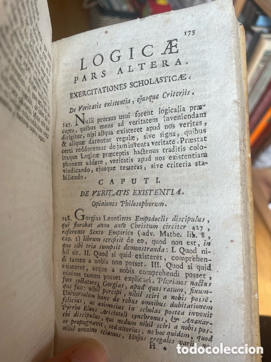 Libros antiguos: ELEMENTAL PHILOSOPHI&AElig; - 1741 - Foto 6