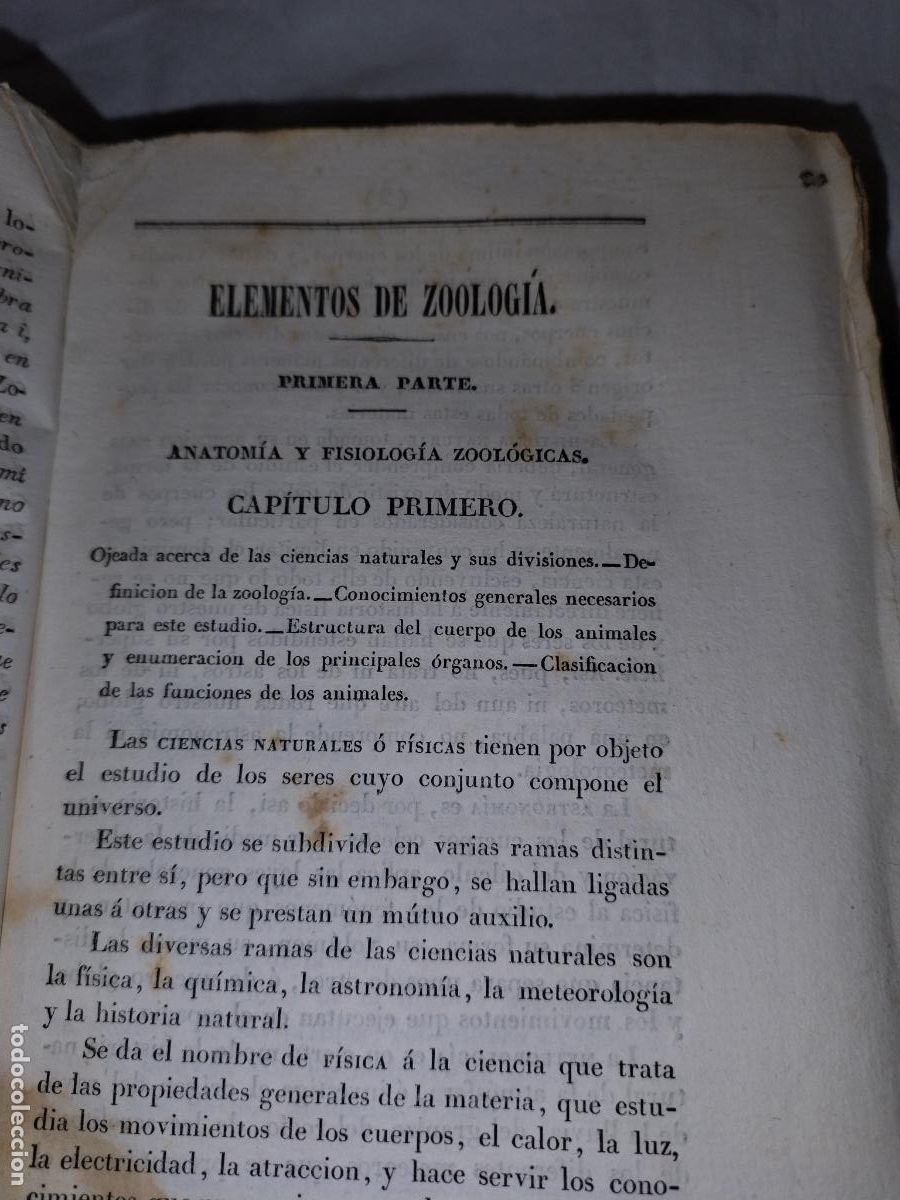Libros antiguos: ELEMENTOS DE ZOOLOGIA - A&Ntilde;O 1843 - EDWARDS-COMTE - LAMINAS. - Foto 3