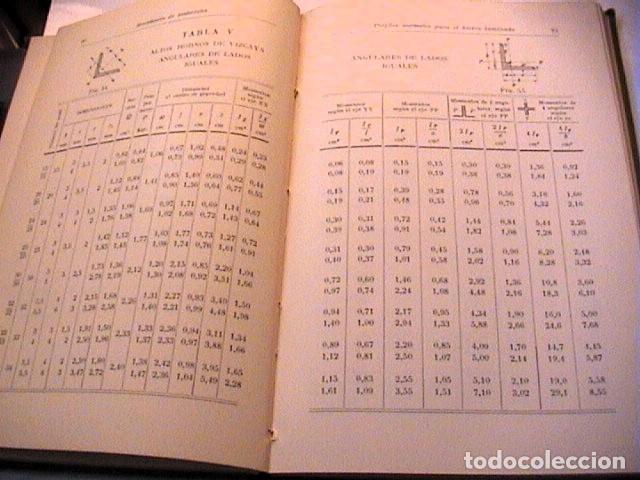 Libros antiguos: TABLAS Y FORMULAS TECNICAS. W. MULLER. - Foto 3