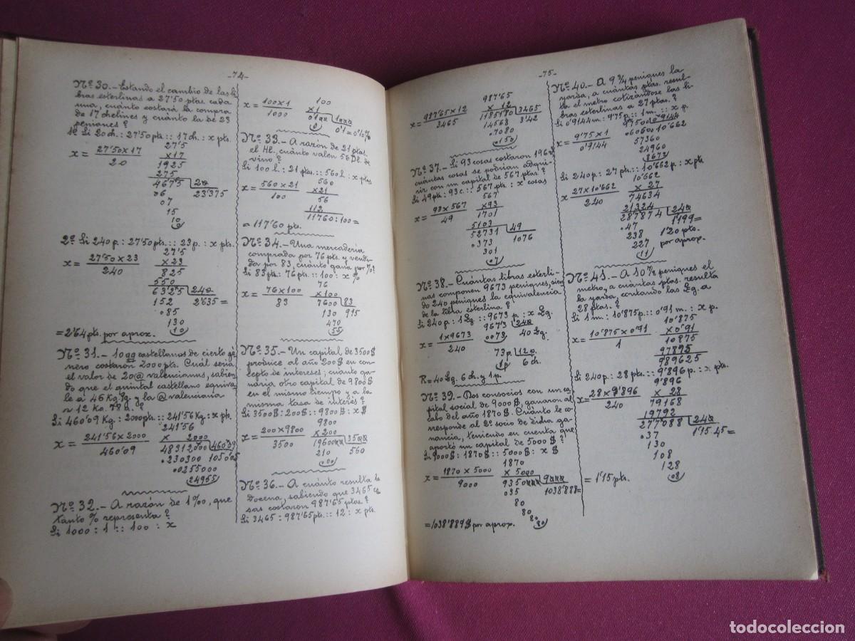Libros antiguos: LIBRO DEL MAESTRO MANUSCRITO, BOFILL Y TRIAS P2 4 - Foto 2