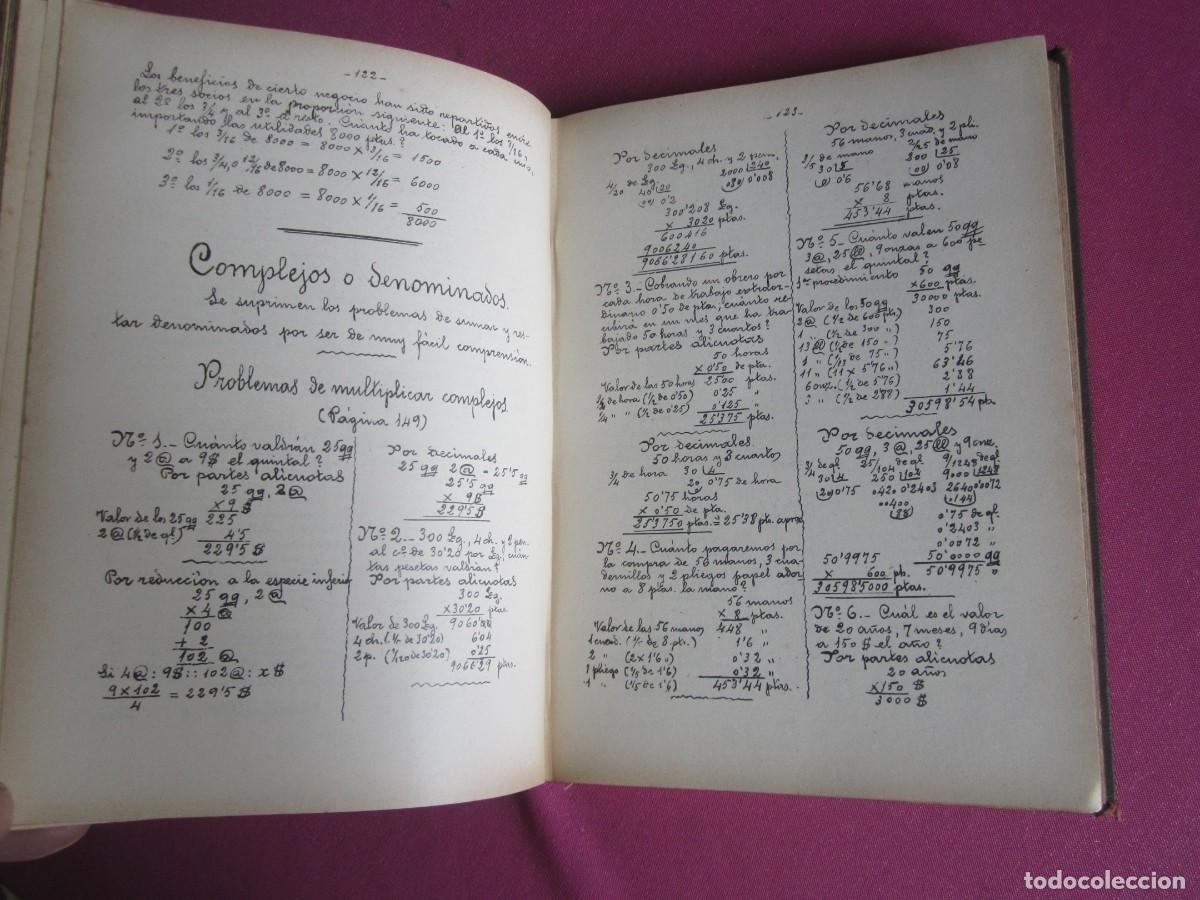 Libros antiguos: LIBRO DEL MAESTRO MANUSCRITO, BOFILL Y TRIAS P2 4 - Foto 4
