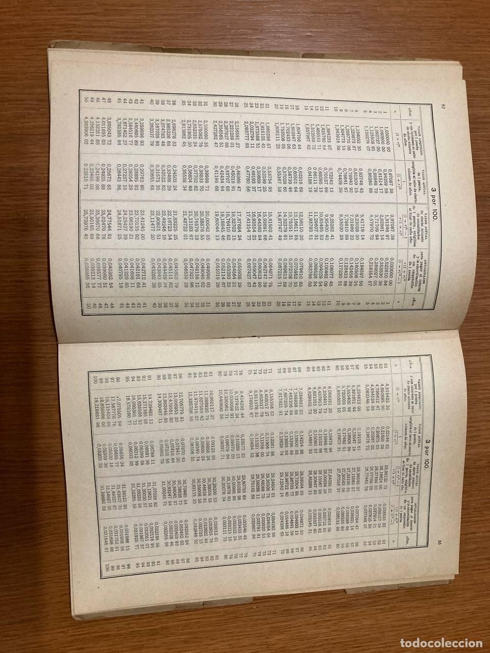 Libros antiguos: Tablas de logaritmos. Vig&eacute;sima edici&oacute;n - Foto 2