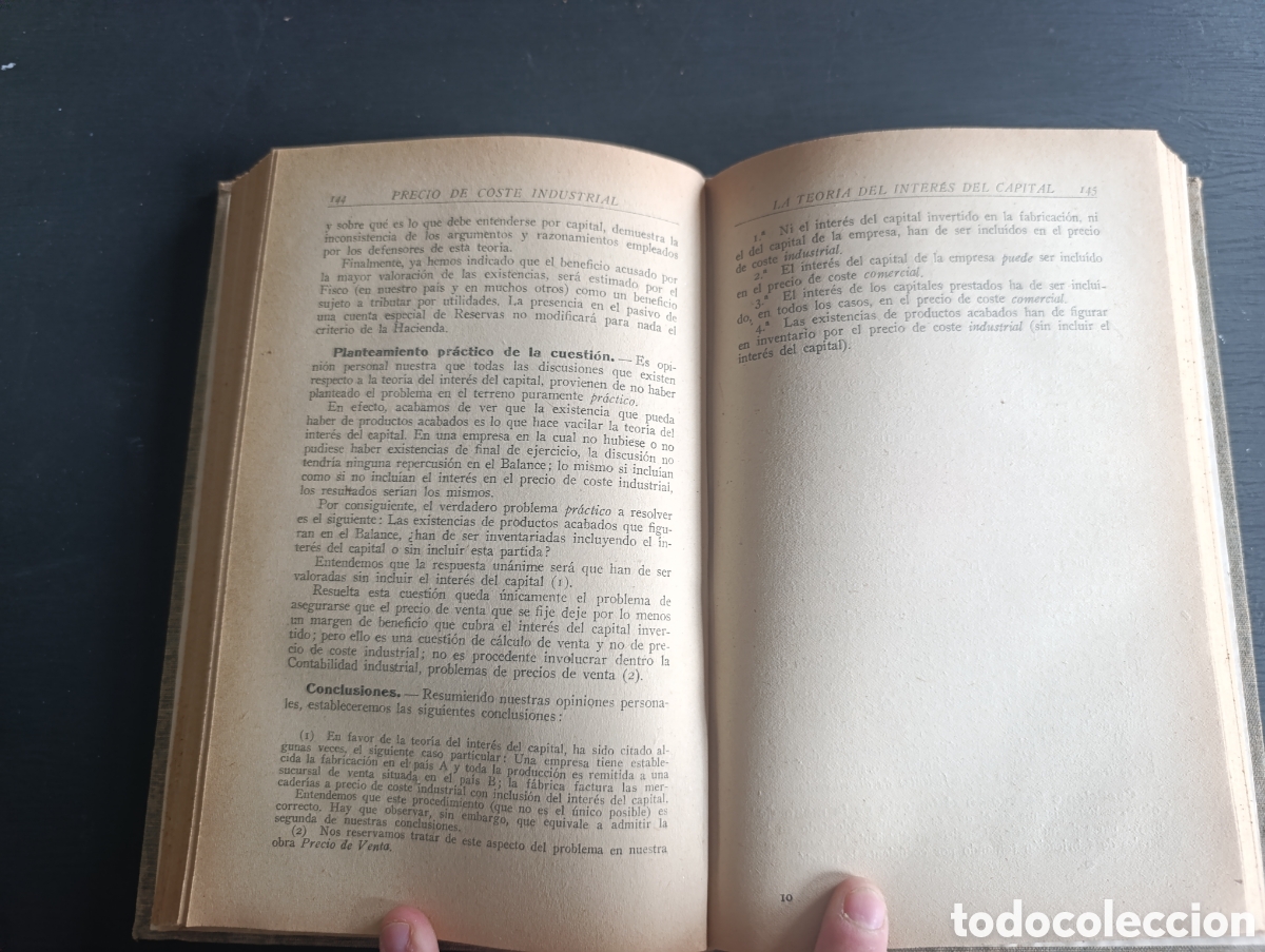 Libros antiguos: FERNANDO BOTER MAURI. PRECIO DE COSTE INDUSTRIAL. - Foto 2