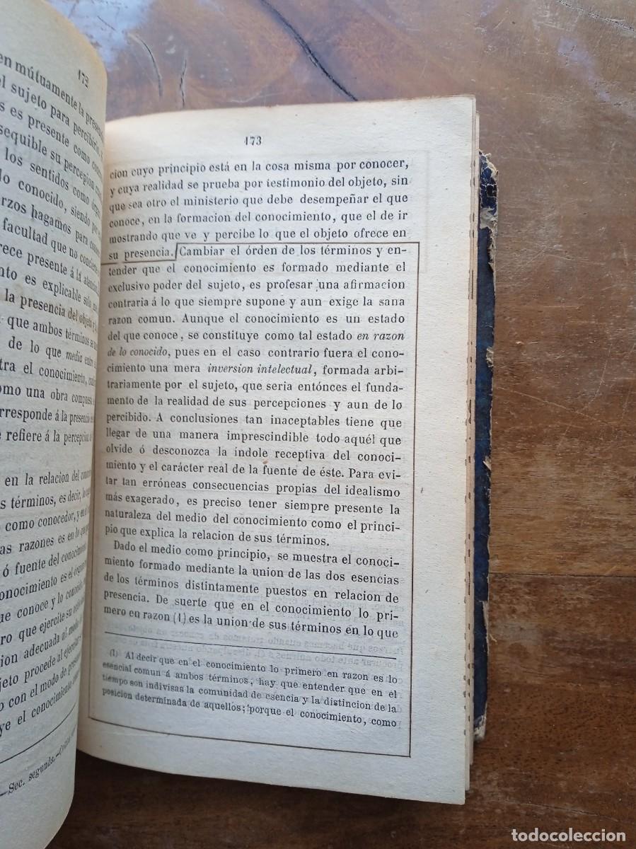 Libros antiguos: Elementos de l&oacute;gica 1874 - Foto 6
