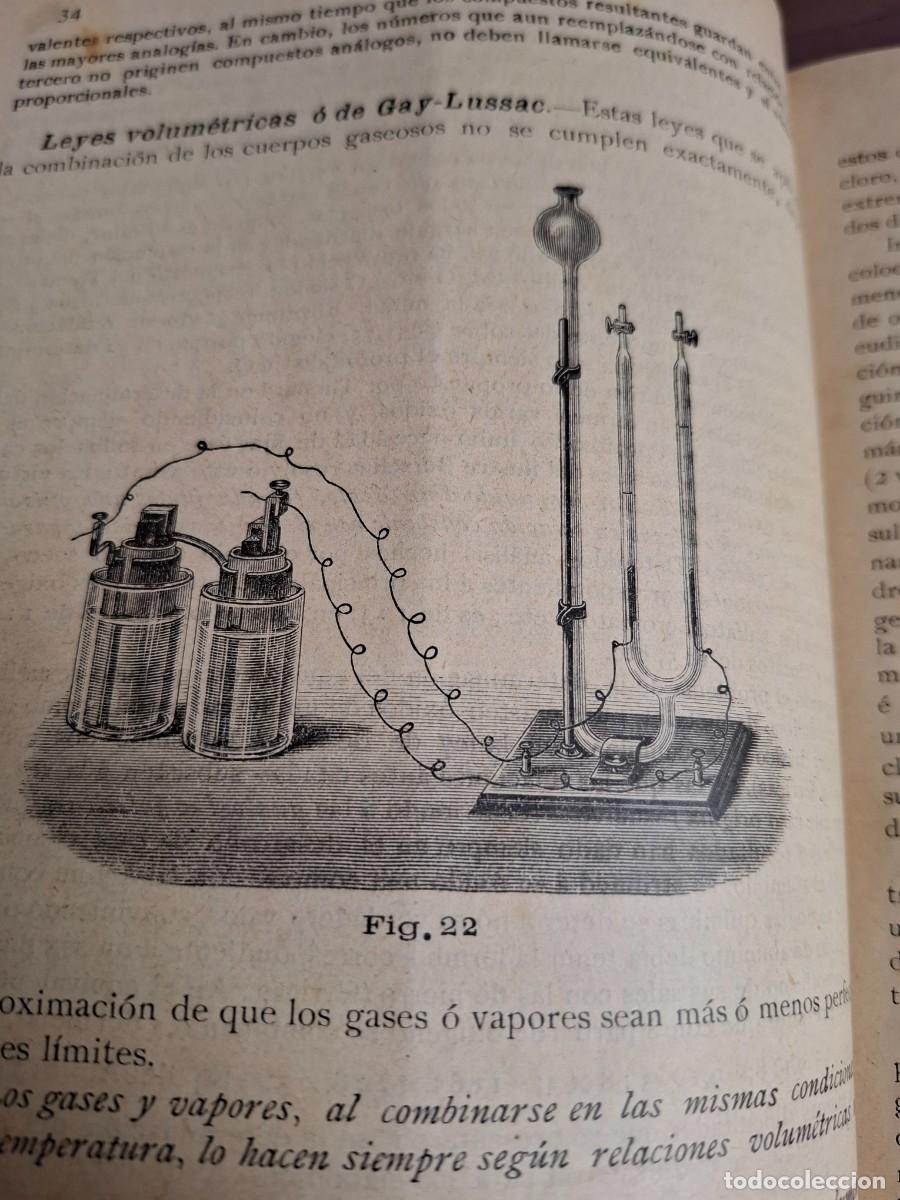 Libros antiguos: Tratado elemental de qu&iacute;mica general y aplicada - 1914 - Foto 4