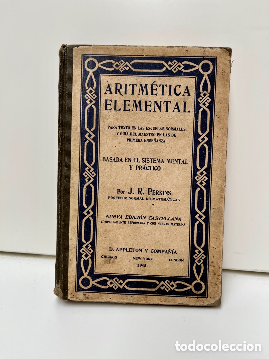 Libros antiguos: Aritm&eacute;tica Elemental. 1915. - Foto 1