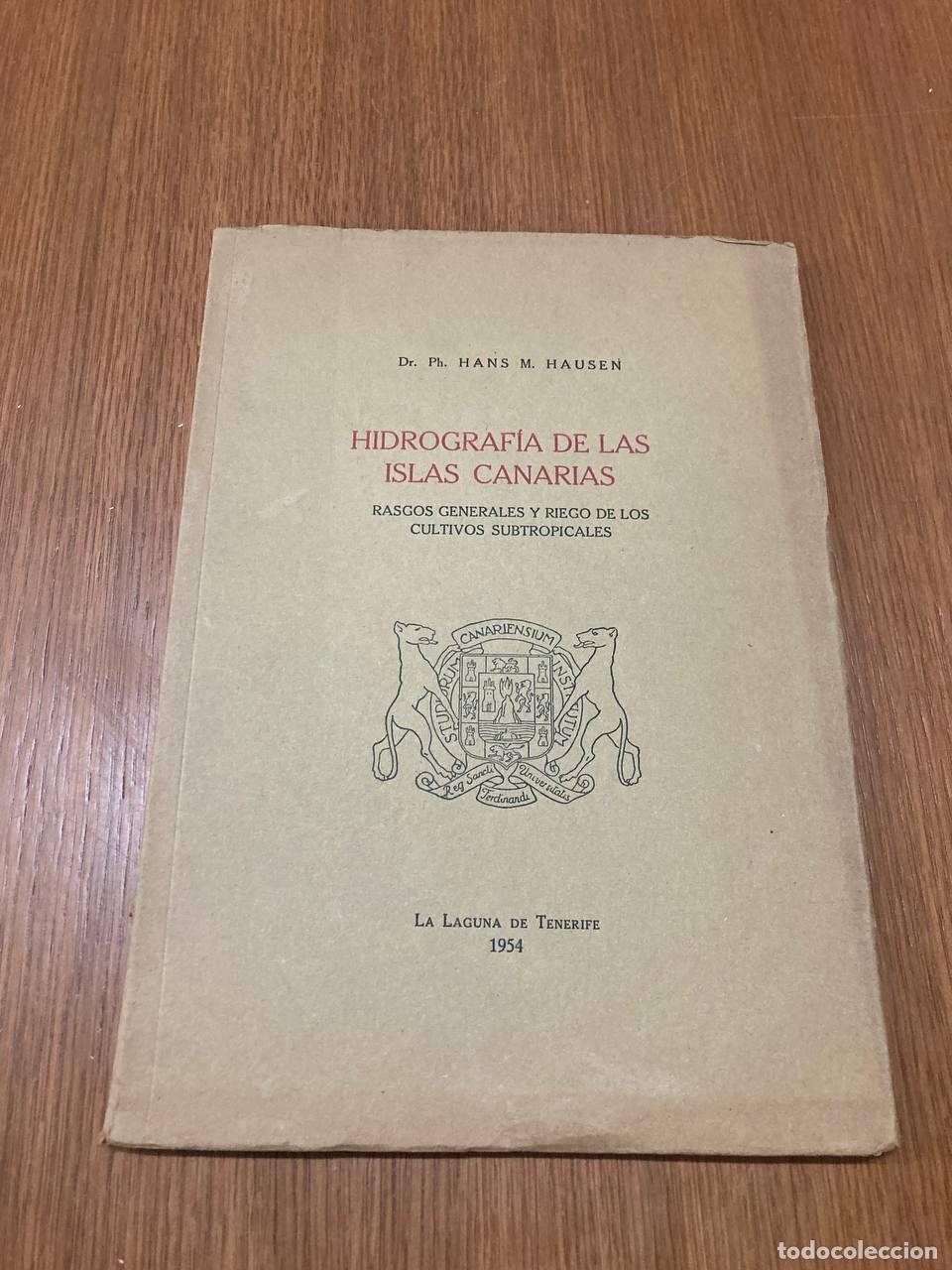 Libros antiguos: Hidrografia de las Islas Canarias - Foto 1