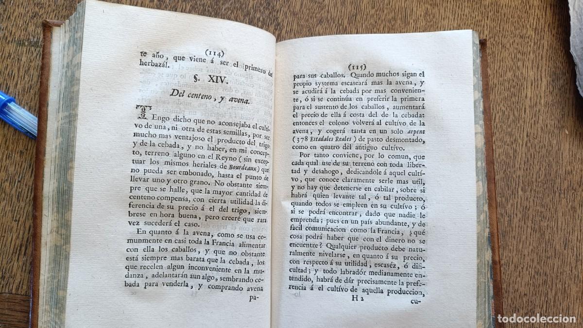 Libros antiguos: Mejoramiento terrenos 1774 - Foto 7