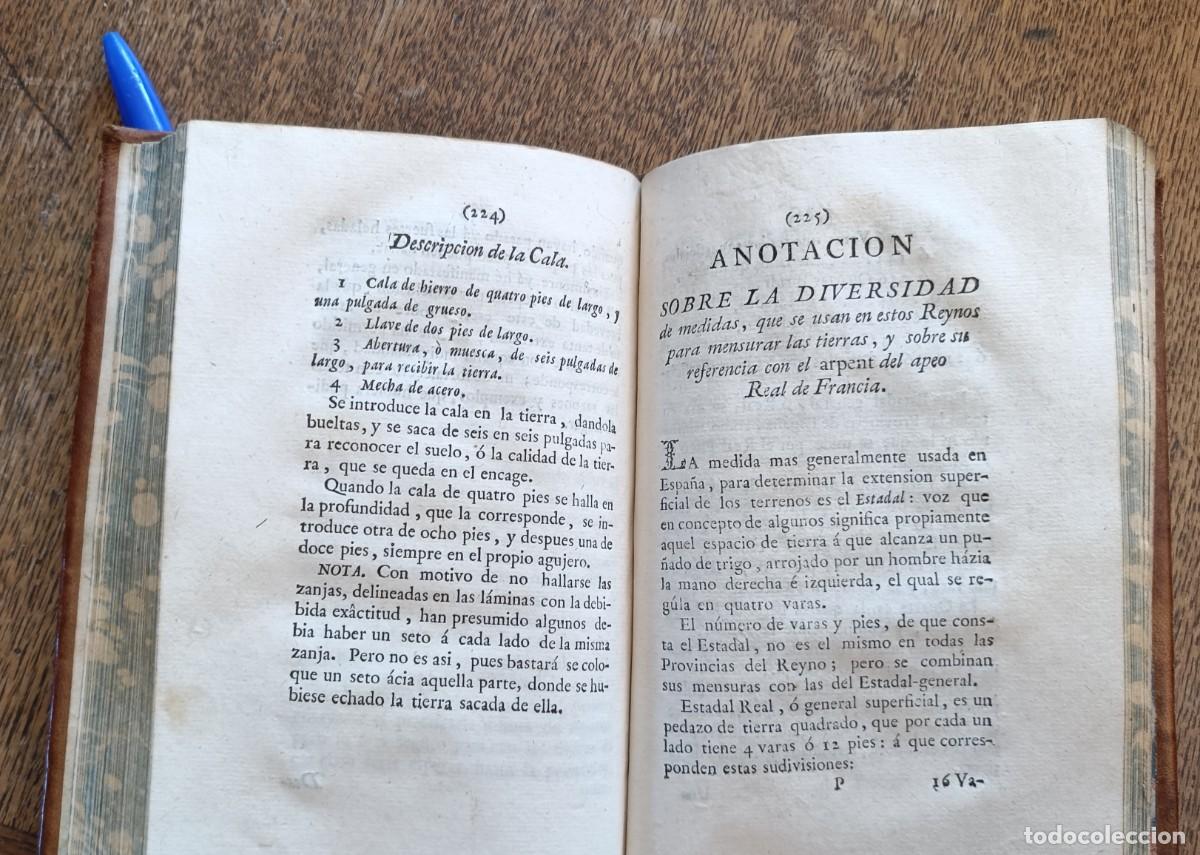 Libros antiguos: Mejoramiento terrenos 1774 - Foto 8