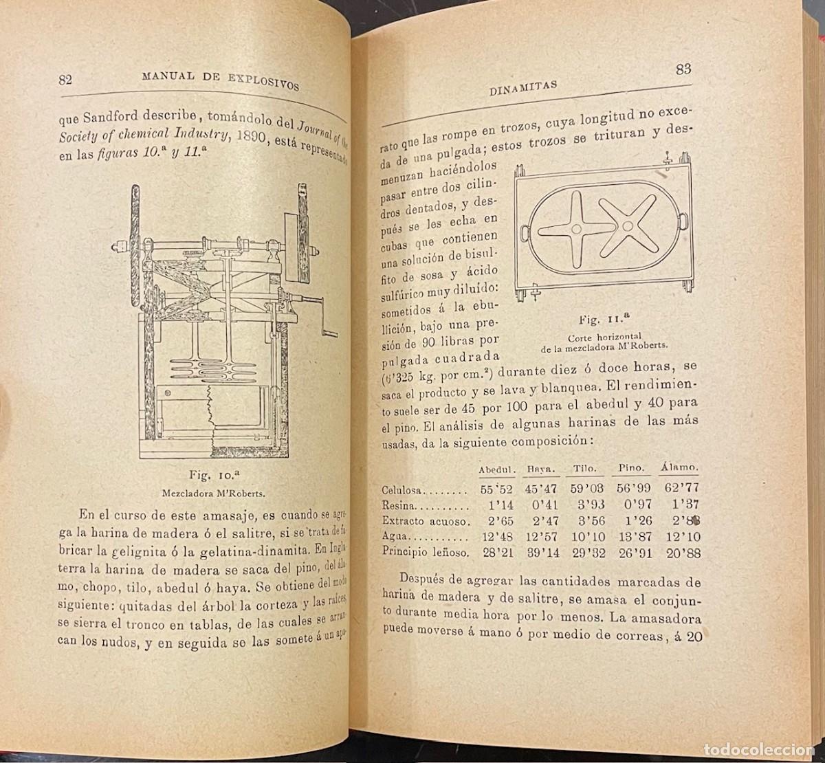 Libros antiguos: Manual de Explosivos - Severo Gomez Nu&ntilde;ez - Foto 3