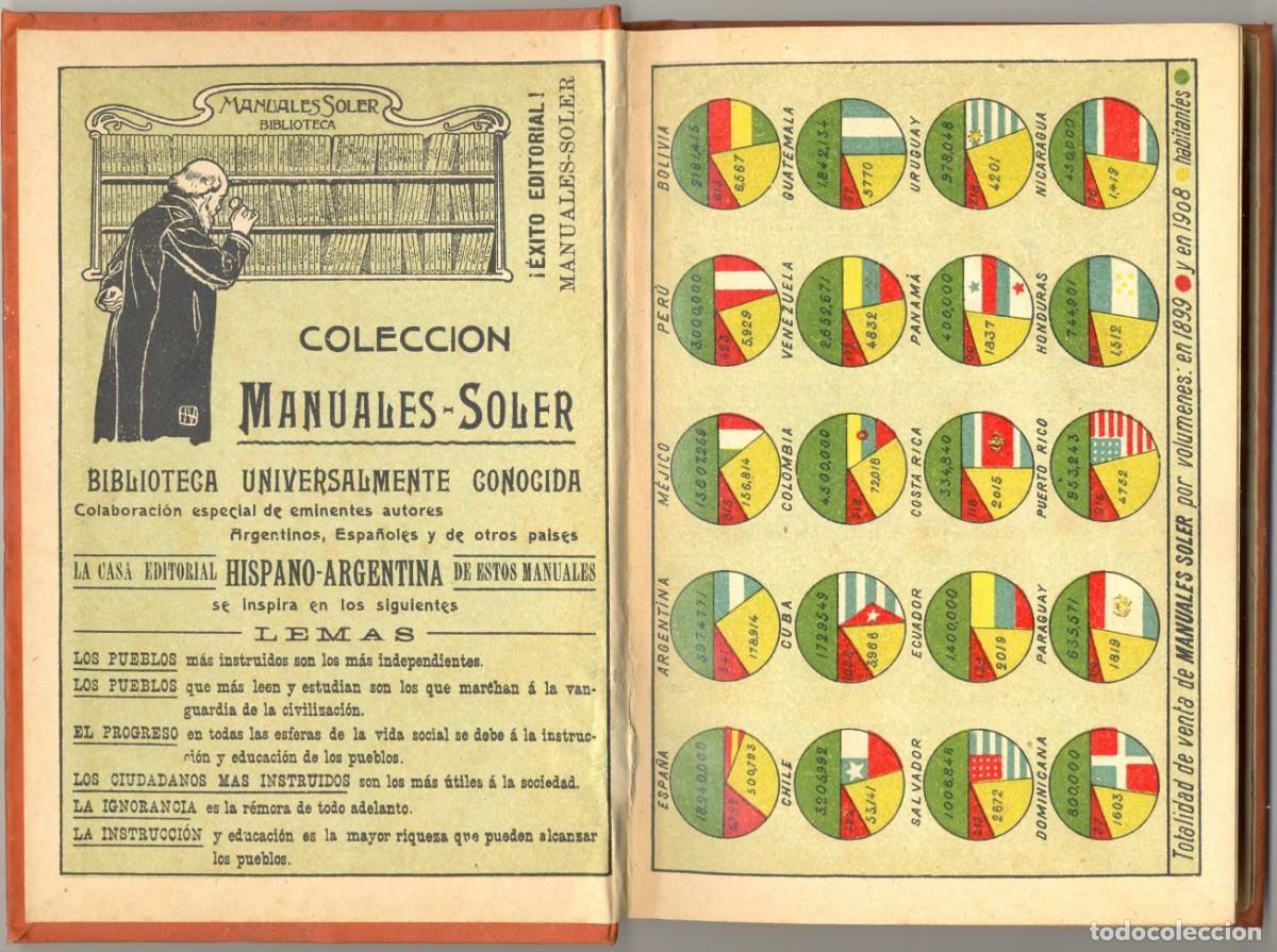 Libros antiguos: QU&Iacute;MICA GENERAL - MANUALES SOLER N&ordm; 1 - Foto 2
