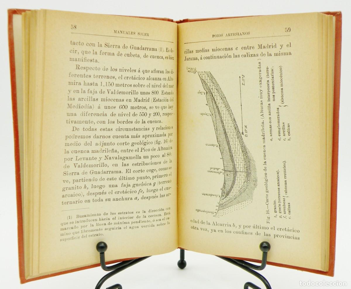Libros antiguos: POZOS ARTESIANOS - MANUALES SOLER N&ordm; 86 - Foto 7