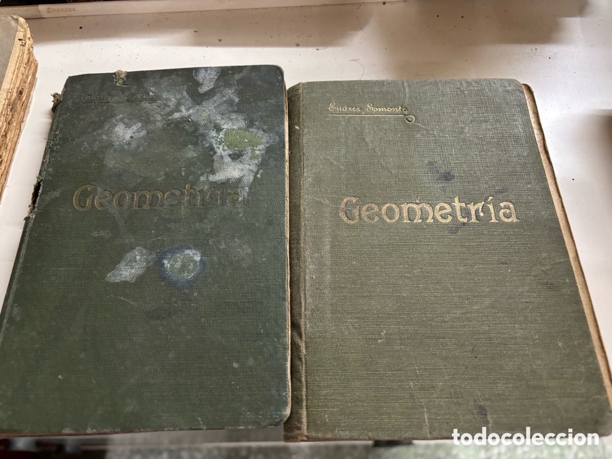 Libros antiguos: Nociones de geometria - Ignacio Suarez Somonte - 1922 - Foto 1