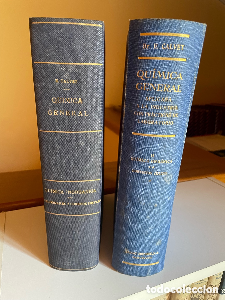 Libros antiguos: Qu&iacute;mica general. Edici&oacute;n 1931 . Dos tomos - Foto 1