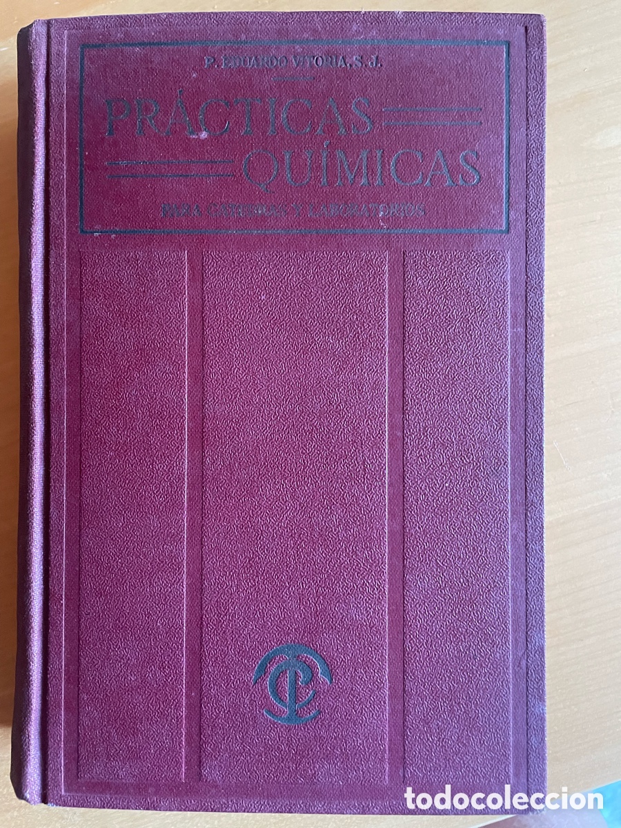 Libros antiguos: Pr&aacute;cticas qu&iacute;micas 1930 - Foto 2