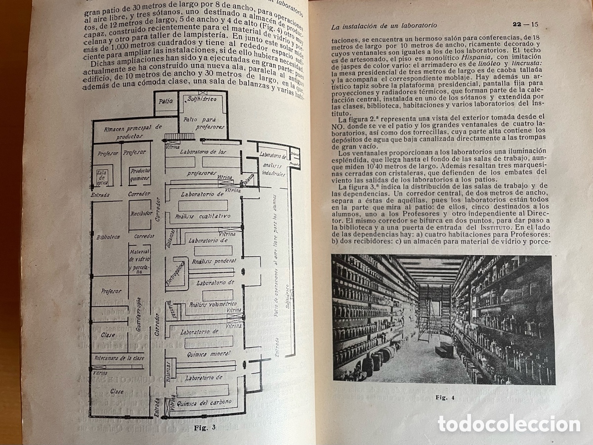 Libros antiguos: Pr&aacute;cticas qu&iacute;micas 1930 - Foto 5
