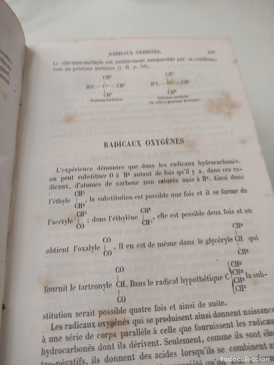 Libros antiguos: Cours &eacute;l&eacute;mentaire de chimie. - Foto 15