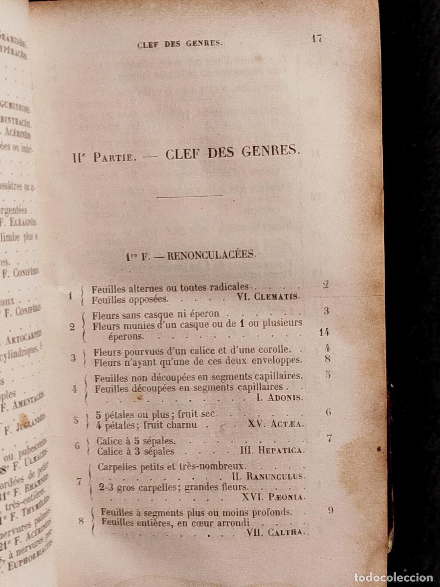 Libros antiguos: 1854. Etudes des fleurs. Botanique elementaire, descriptive et usuelle. - Foto 11