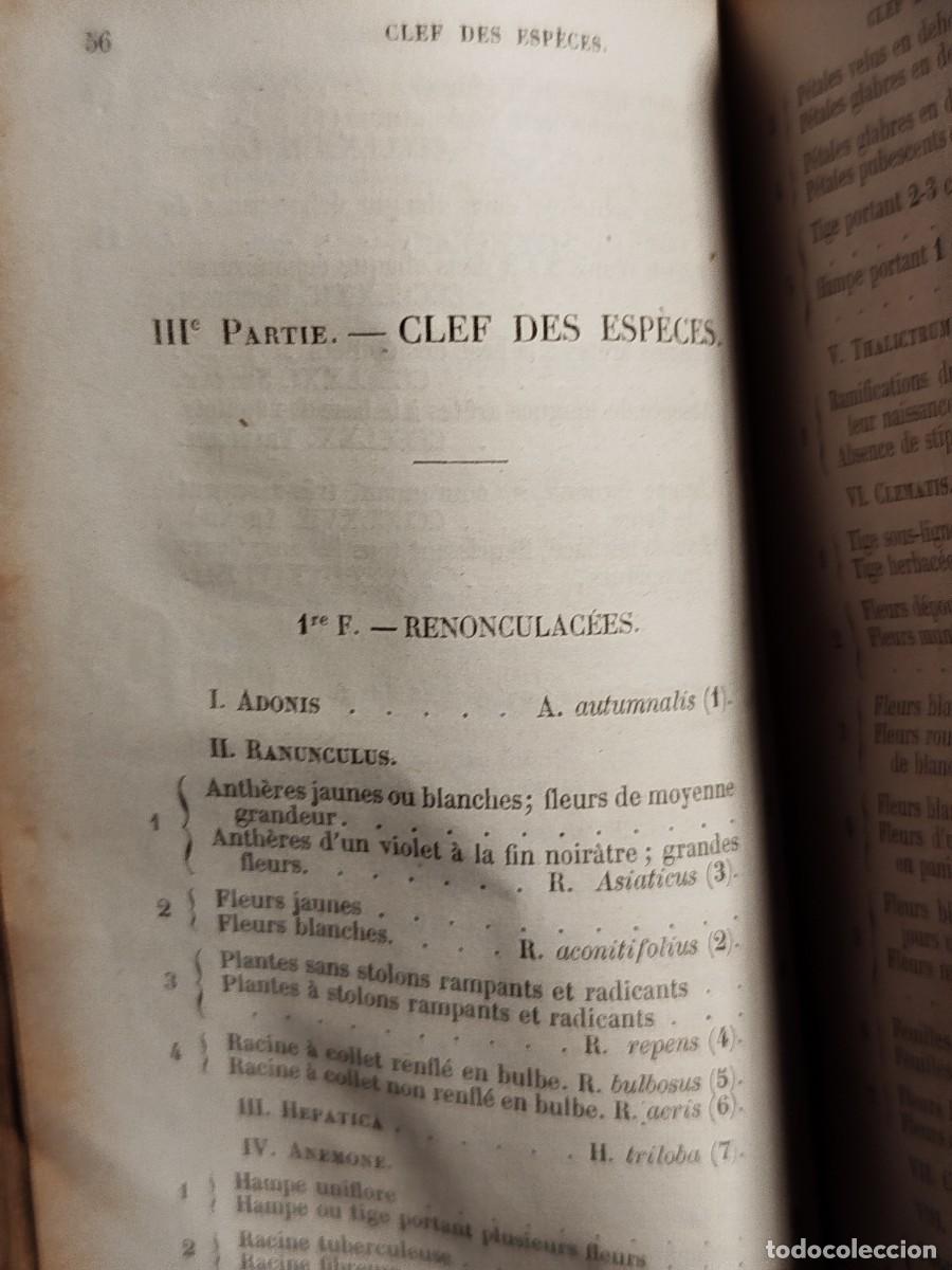 Libros antiguos: 1854. Etudes des fleurs. Botanique elementaire, descriptive et usuelle. - Foto 12