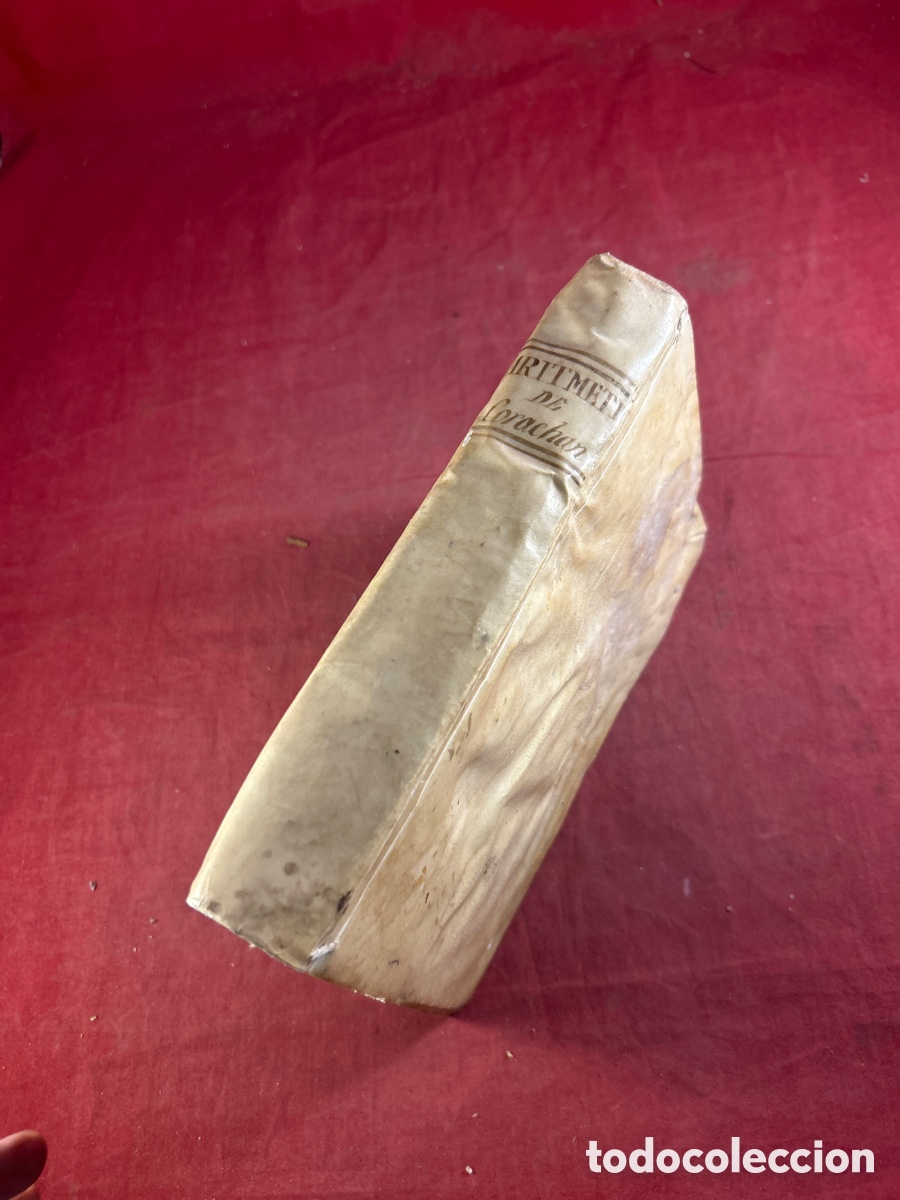 Libros antiguos: ARITHMETICA DEMONSTRADA THEORICO-PRACTICA 1719 - Foto 2