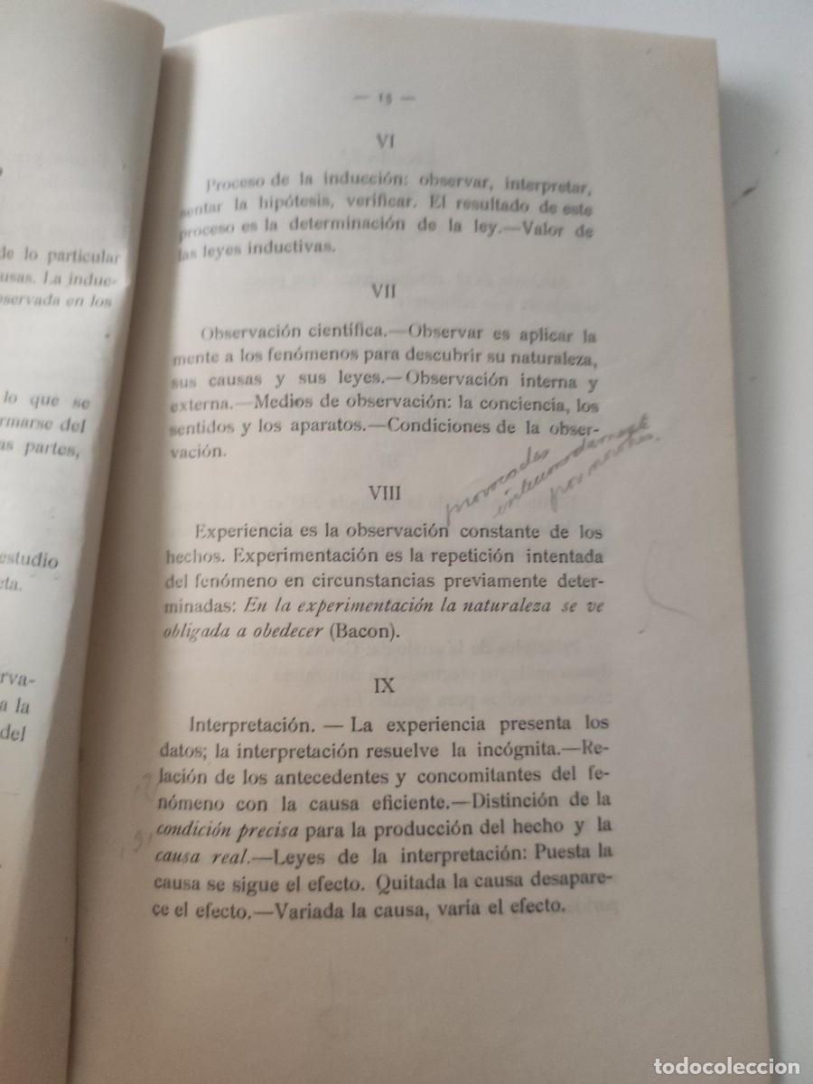 Libros antiguos: Programa de L&oacute;gica. 1932. - Foto 5