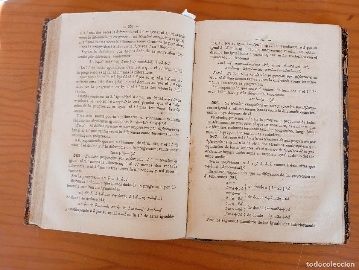 Libros antiguos: Elementos de aritm&eacute;tica Agust&iacute;n Furi&oacute; y Su&aacute;rez - Foto 5