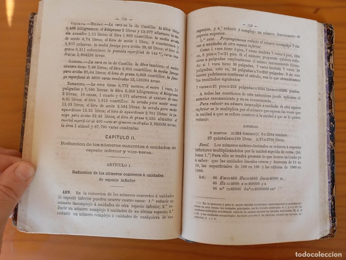 Libros antiguos: Elementos de aritm&eacute;tica Agust&iacute;n Furi&oacute; y Su&aacute;rez - Foto 6
