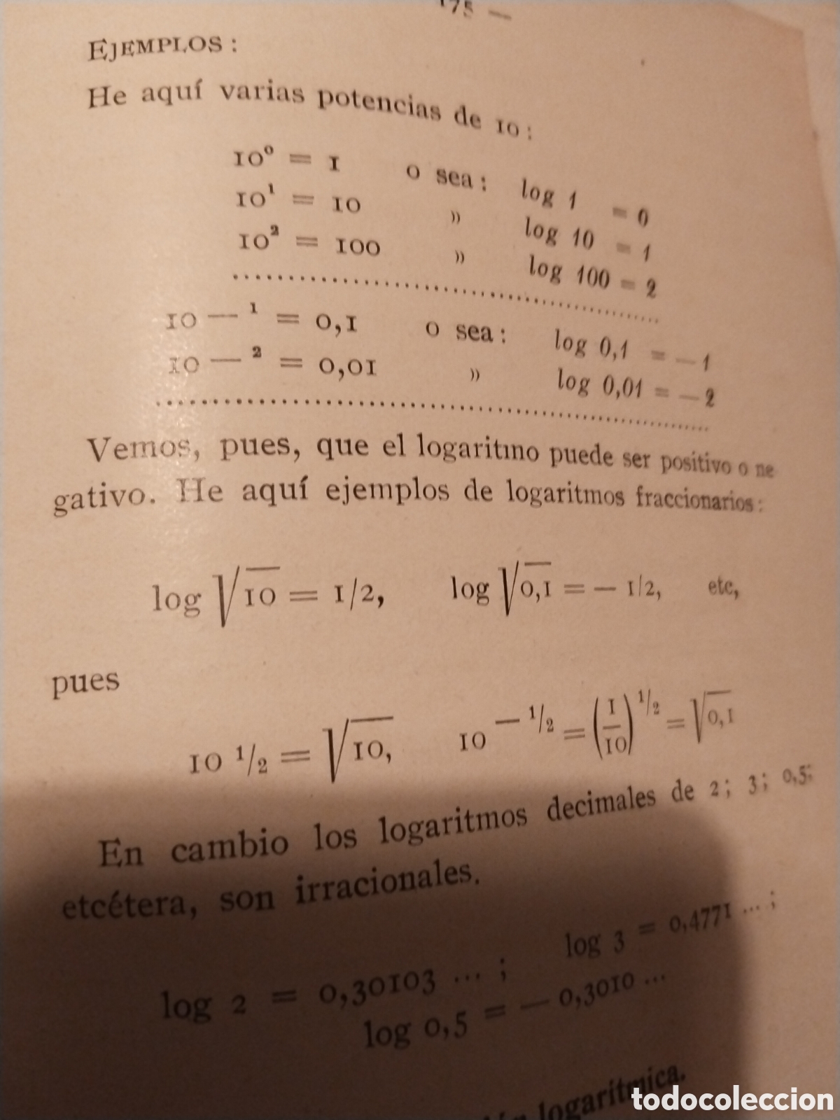Libros antiguos: &Aacute;lgebra y trigonometr&iacute;a - Foto 2