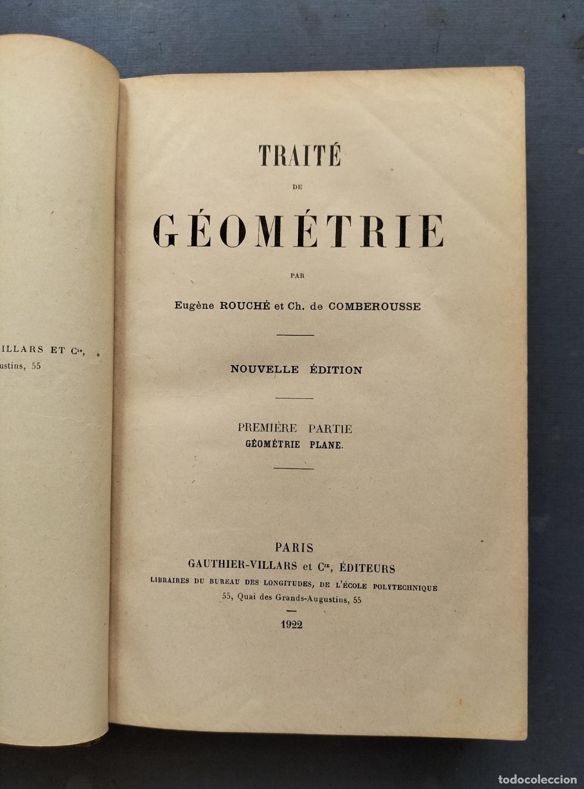 Libros antiguos: PHYSIQUE, TRAIT&Eacute; (CUIR ESPAGNOL) E. ROUCH&Eacute; ET COMBEROUSSE) 1922 - Foto 6