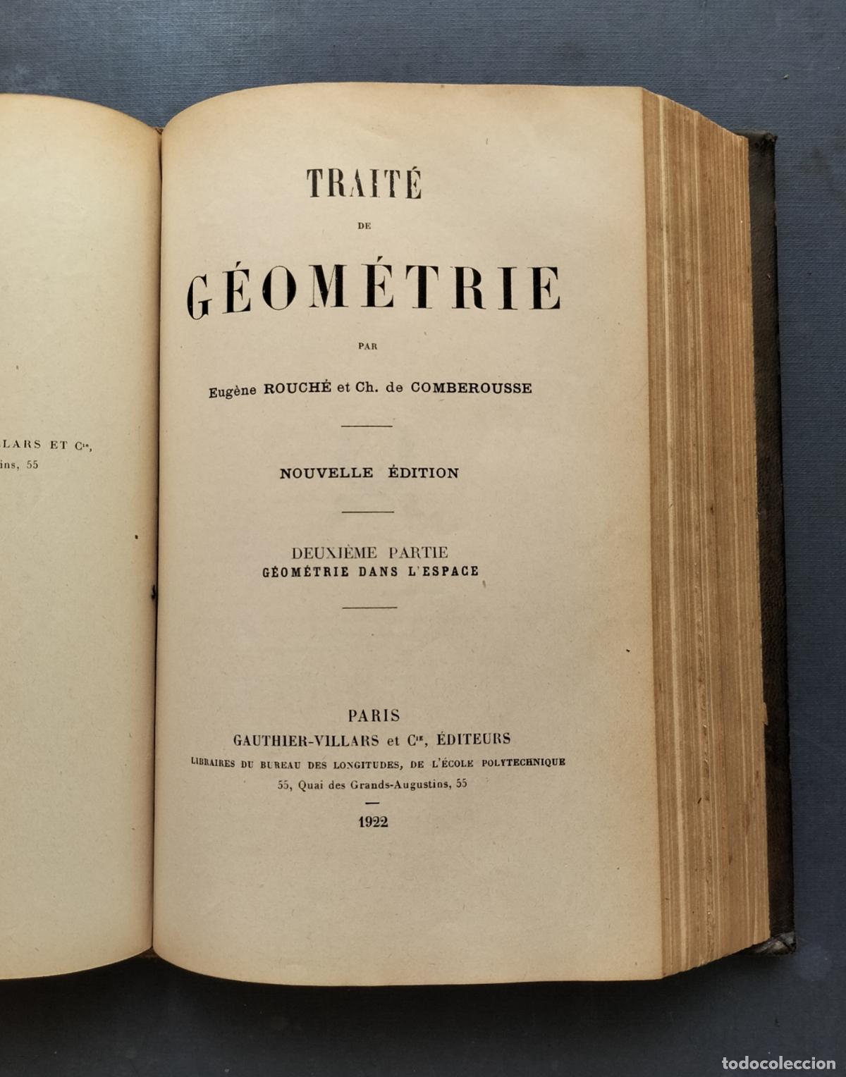 Libros antiguos: PHYSIQUE, TRAIT&Eacute; (CUIR ESPAGNOL) E. ROUCH&Eacute; ET COMBEROUSSE) 1922 - Foto 8