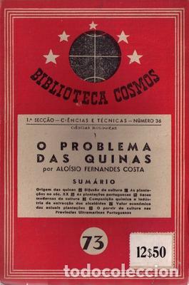 Libros antiguos: FERNANDES COSTA. (Alo&iacute;sio) - O PROBLEMA DAS QUINAS. - Foto 1