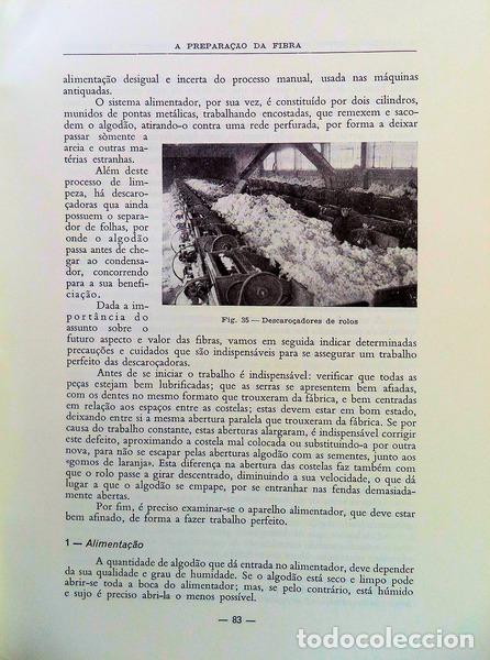 Libros antiguos: QUEIROZ RIBEIRO. (Ernesto K. de) - O ALGOD&Atilde;O. - Foto 3