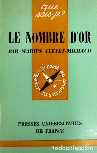 Libros antiguos: CLEYET-MICHAUD. (Marius) - LE NOMBRE DOR. - Foto 1