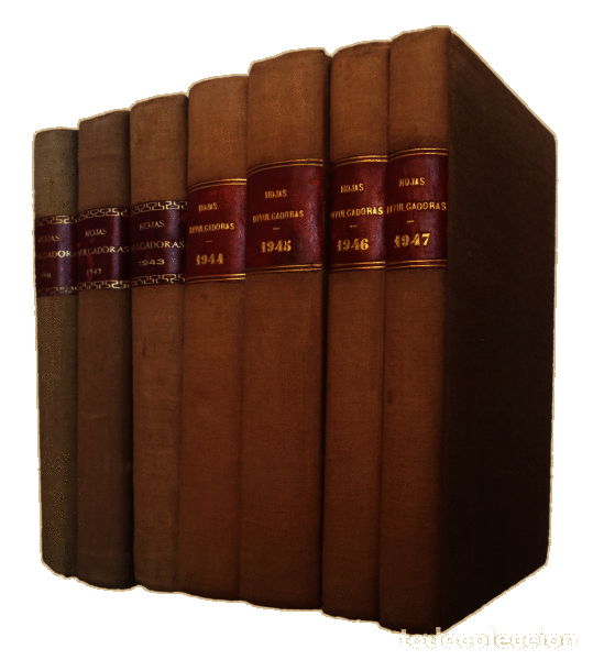Libros antiguos: HOJAS DIVULGADORAS. - Foto 4