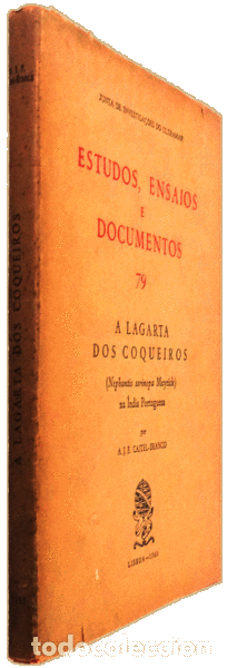 Libros antiguos: CASTEL-BRANCO. (A. J. F.) - A LAGARTA DOS COQUEIROS. - Foto 4