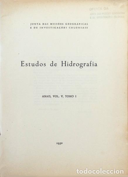 Libros antiguos: ESTUDOS DE HIDROGRAFIA. - Foto 2