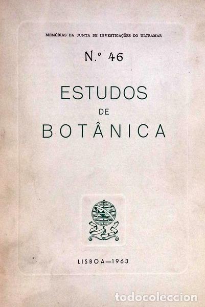 Libros antiguos: ESTUDOS DE BOT&Acirc;NICA. [N.46 - 1963] - Foto 1