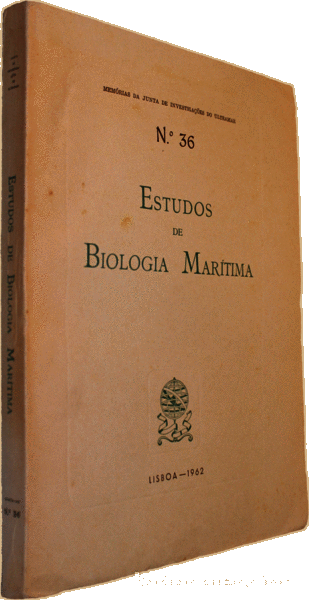 Libros antiguos: ESTUDOS DE BIOLOGIA MAR&Iacute;TIMA, N.&ordm; 36. - Foto 2