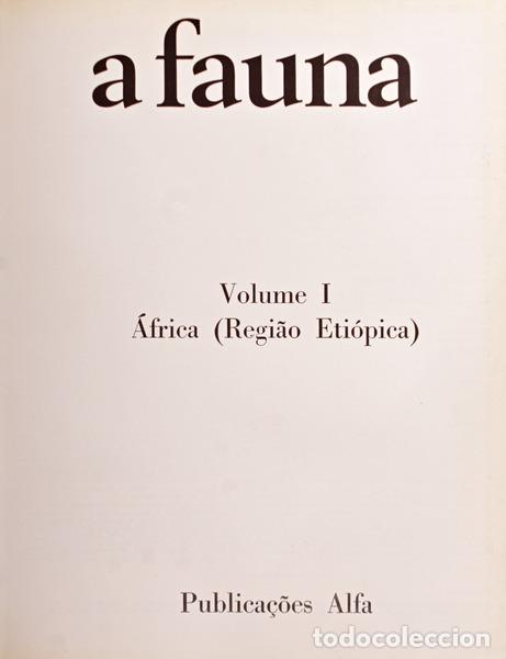 Libros antiguos: FAUNA (A), VIDA E COSTUMES DOS ANIMAIS SELVAGENS. - Foto 1