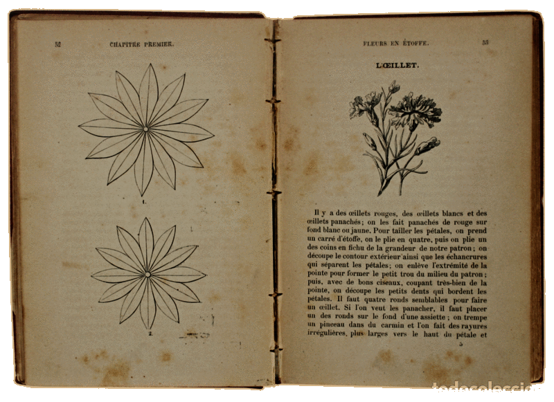 Libros antiguos: VERBOOM. (Agn&egrave;s) - NOUVEAU MANUEL DES FLEURS. - Foto 2