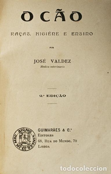 Libros antiguos: VALDEZ. (Jos&eacute;) - O C&Atilde;O. - Foto 1