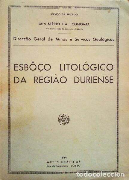 Libros antiguos: ESB&Ocirc;&Ccedil;O LITOL&Oacute;GICO DA REGI&Atilde;O DURIENSE - Foto 1