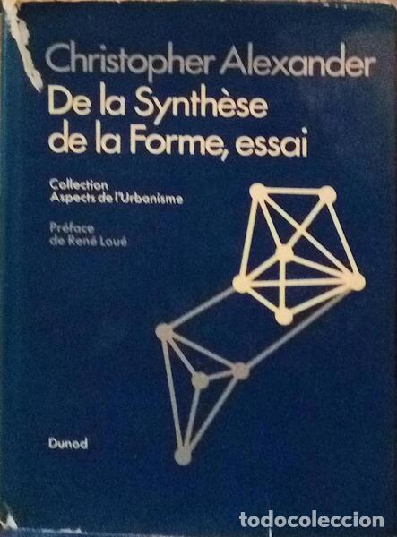 Libros antiguos: ALEXANDER. (Christopher) - DE LA SYNTH&Egrave;SE DE LA FORME, ESSAI. - Foto 1