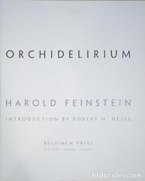 Libros antiguos: FEINSTEIN. (Harold) - ORCHIDELIRIUM. - Foto 2
